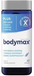 BODYMAX_Plus suplement diety Żeń-Szeń 60 tabletek