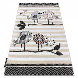 Dywan PETIT BIRDS PTASZKI krem - 2 GATUNEK