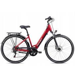 Rower elektryczny Romet Wave 1.0 504WH czerwono-srebrny 19