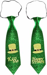 Widmann - Błyszczący krawat St. Patrick''s Day