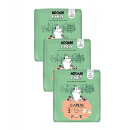 Moomin Baby 3 Midi 5–8 kg 48 szt.