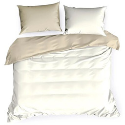 EUROFIRANY Pościel Nova 160 x 200 cm Biało-beżowy