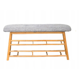 Ławka Regał Na Buty Półka Szafka Bambusowa