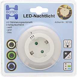 Atlantis-Electronic Lampka nocna LED z automatyczną funkcją zmierzchu,