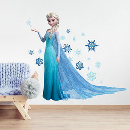 Naklejka Dekoracyjna Kraina Lodu Elza Frozen Rmk2371Gm