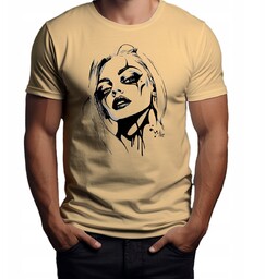 Koszulka T-Shirt ''Harley Quinn'' Bawełna L
