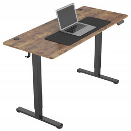 Biurko Elektryczne Gamingowe Regulowane 140CM Regulacja Wysokości Loft