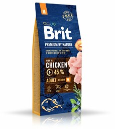 BRIT Premium By Nature Adult M 1kg