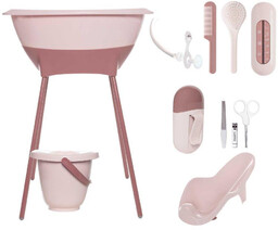 Zestaw kąpielowy 8 el. Blossom pink / Luma