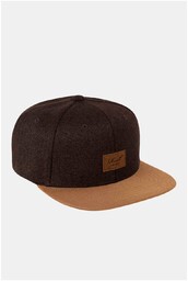 czapka z daszkiem REELL - Suede Cap Heather