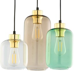 Potrójna wisząca lampa Marco 3325 TK Lighting owalna