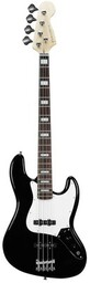 MUSICMATE Gitara elektryczna basowa MM-G175-B BassPulse Czarny
