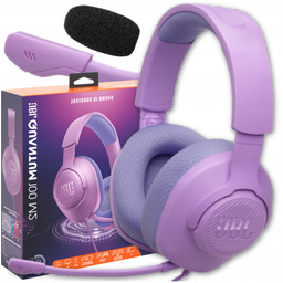 Przewodowe Słuchawki Jbl Quantum 100M2 Dla Graczy Nauszne