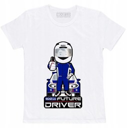 Koszulka dziecięca Sparco Future Driver 5-6 lat