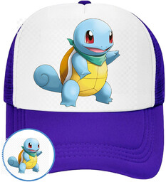 CZAPKA Z DASZKIEM POKEMON PIKACHU DLA DZIECI SIATKA