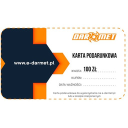 Karta podarunkowa Darmet o wartości 100 zł