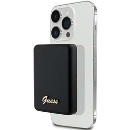 Guess Powerbank 15W 5000mAh MagSafe Metal Script Logo