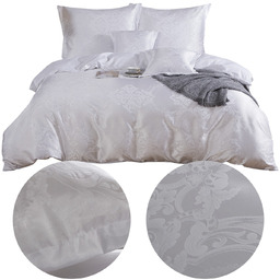 Pościel 220 x 200 5cz Atłasowa Haftowana AT006