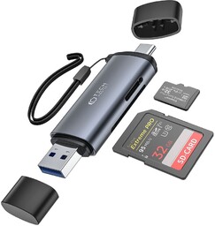 TECH-PROTECT ULTRABOOST CARD READER SD & MICRO SD