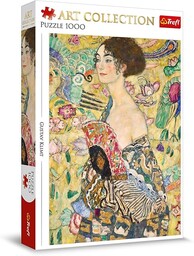 Trefl - Gustav Klimt, Dama z Wachlarzem -