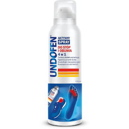 UNDOFEN spray do stóp i obuwia 4w1 150ml