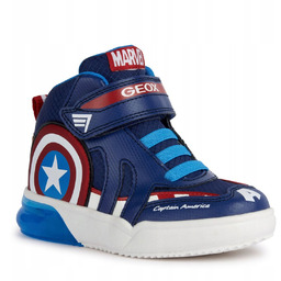 Geox Grayjay Dziecięce Buty Granatowe Avengers Świecące 24