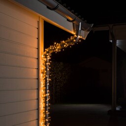 Konstsmide Christmas Łańcuch świetlny LED 200-pkt. czarny/bursztyn Lichterkette,
