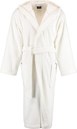 Cawo Szlafrok męski Uni Hooded White