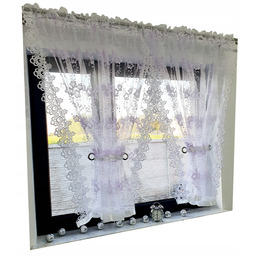 Firana Gotowa Markizeta 400X150 Woal Z Gipiurą