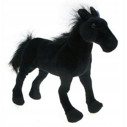 ZOO: maskotka KOŃ, KONIK kary (czarny) 35cm 16535