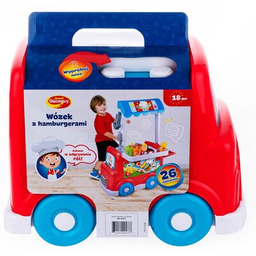 DUMEL Zabawka Discovery Wózek z hamburgerami DD 44577