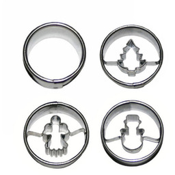 Toro Zestaw foremek do ciastek ŚWIETA 4 szt.