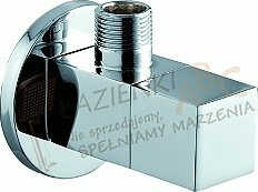 Zawór kątowy KWADRAT 1/2" x 3/8" 244-020-00 !