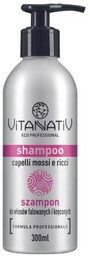 VITANATIV Shampoo Szampon do włosów falowanych i kręconych,