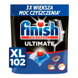Finish Ultimate Fresh 102szt. Kapsułki do zmywarki