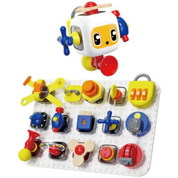 TOP BRIGHT Zabawka edukacyjna Tablica manipulacyjna 1210622023