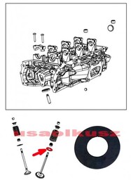 Podkładka sprężyny zaworowej Jeep Gladiator 3,6 V6