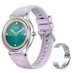 Colmi L28 48mm Srebrno-purpurowy Smartwatch