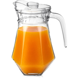 Dzbanek szklany z pokrywką 1,2 l