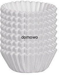 PAPILOTKI PAPIEROWE MUFFINKI 200szt białe 35 x 20