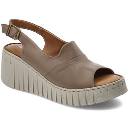 Artiker Brązowe Sandały Wygodne Obuwie Damskie