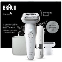 Braun Silk-épil 9 9-341 depilatos 40 pęset(y) Biały