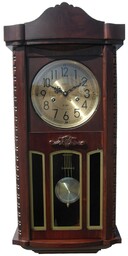 Zegar drewniany mechaniczny ścienny z wahadłem Adler 11002