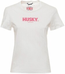 Koszulka T-shirt marki Husky model HS23CEDTC35CO296-SOPHIA kolor Biały.