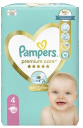 Pampers Premium Care 4 Maxi 9kg-14kg, 68 szt.