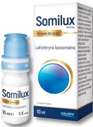 Somilux Krople Do Oczu Z Laktoferyną 10ml