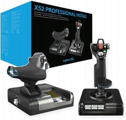 Logitech G X52 Professional H.o.t.a.s. Flight Simulator Hotas