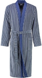 Cawo Szlafrok męski Stripes Blue