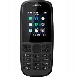 Nokia 105 Dual-SIM (2019) Czarny - Wytrzymałość