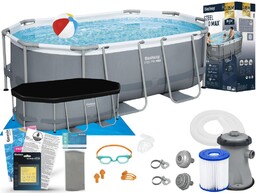 Basen Bestway 305x200x84 Ogrodowy Stelażowy 5614A 15w1